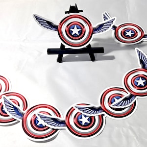 Sam Wilson Captain America Shield Sticker