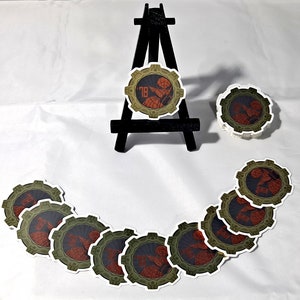 1978 スパイダーマン 戦隊ギア クロームステッカー