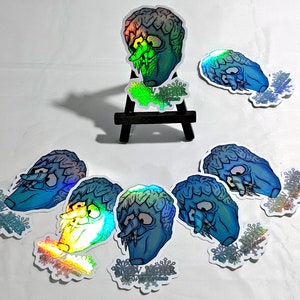 Adesivo holográfico Snow Miser