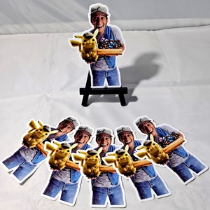 Detective Pikachu &Ernest Pokemon Master Sticker