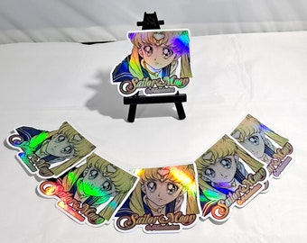 Autocollant holographique Sailor Moon