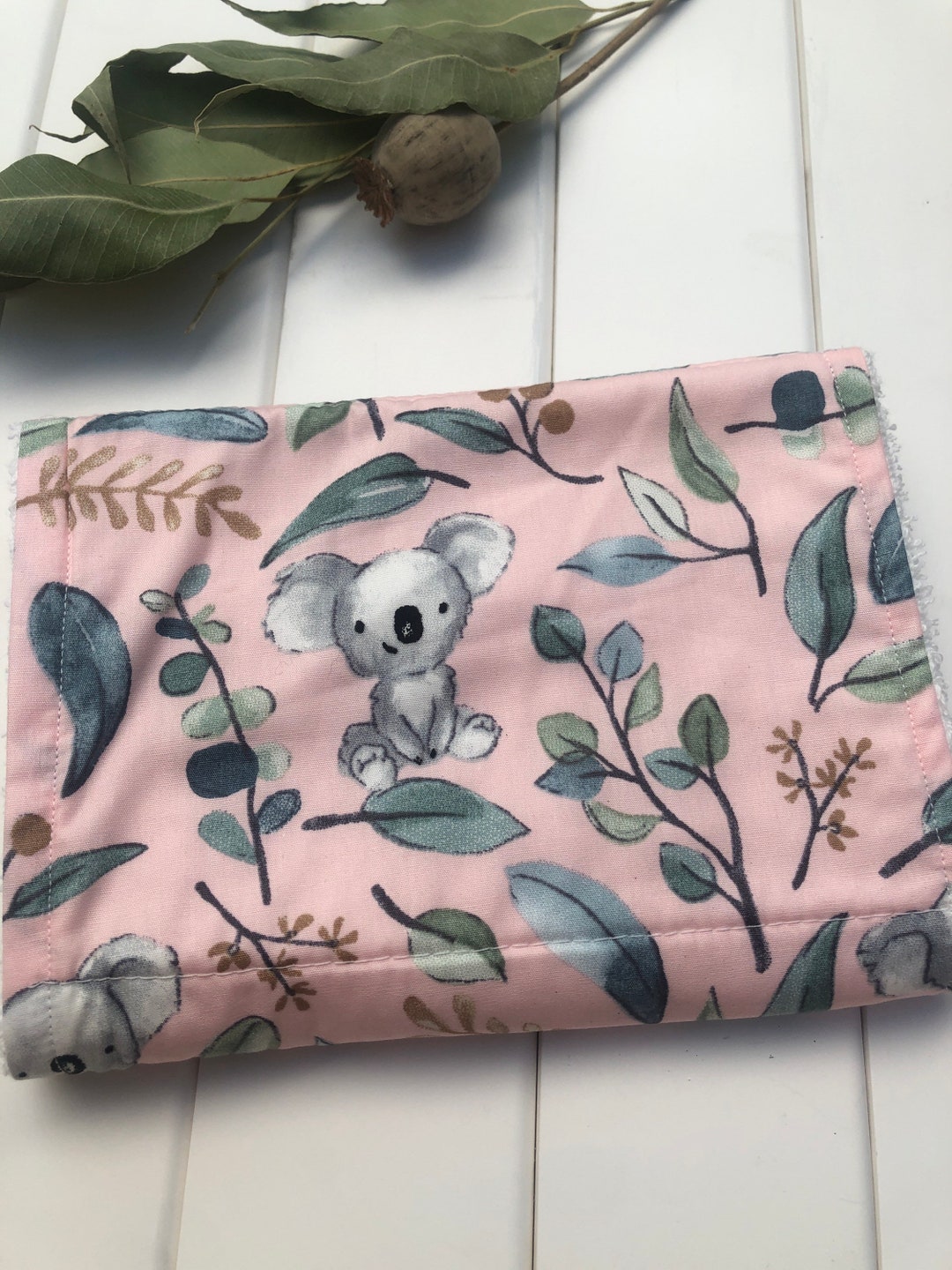 Koala babies Handmade Burp Cloths Cotton/Toweling For Newborn Etsy España