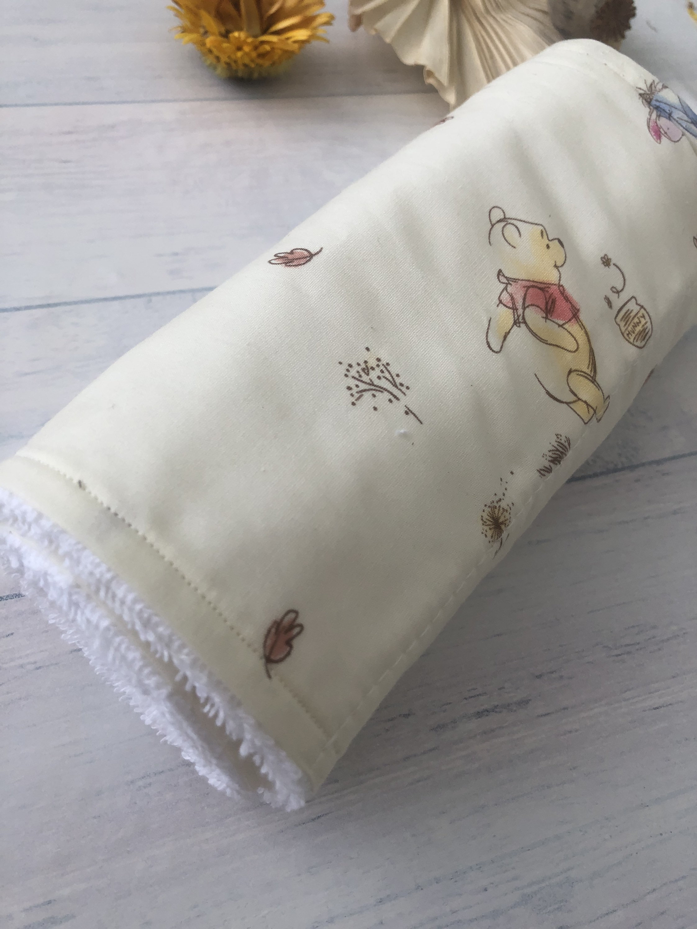 Winnie the Pooh and His Friends Handmade Burping Cloths Etsy Australia