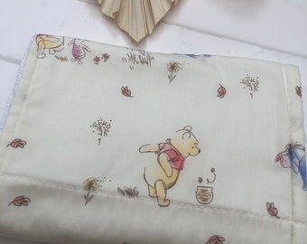 Winnie the Pooh and his Friends- Handmade Burping Cloths Cotton/Toweling For Newborns babies and gifts