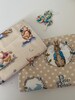 Winnie the Pooh Peter Rabbit Set baby Handmade Burp Cloths dribble cloths Cotton/Toweling For Newborns gifts babies and Baby Shower Gifts 