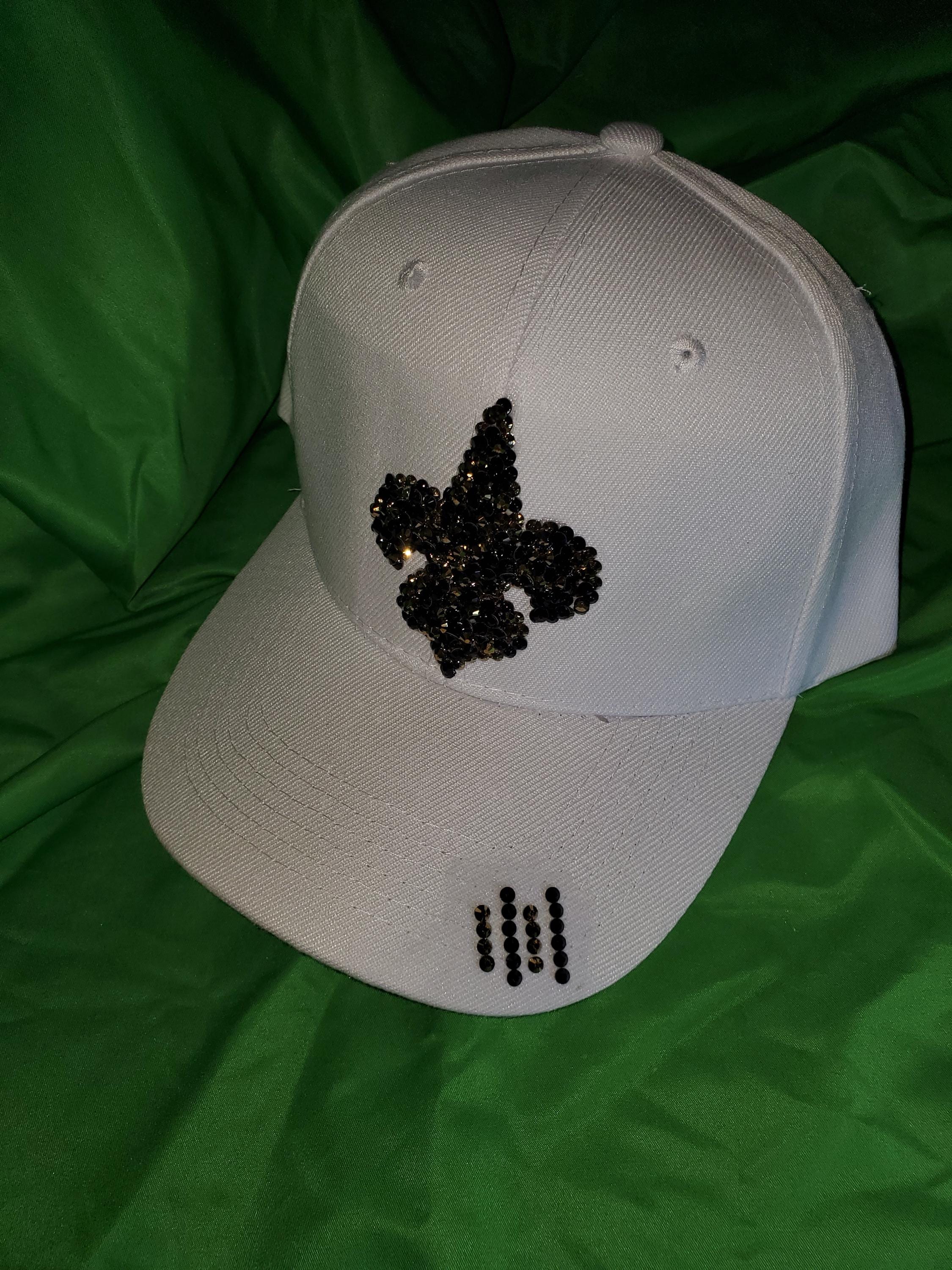 ? Football Stitched & Rhinestoned Ball Cap Rhinestone Nfl Hats - Etsy main image 2