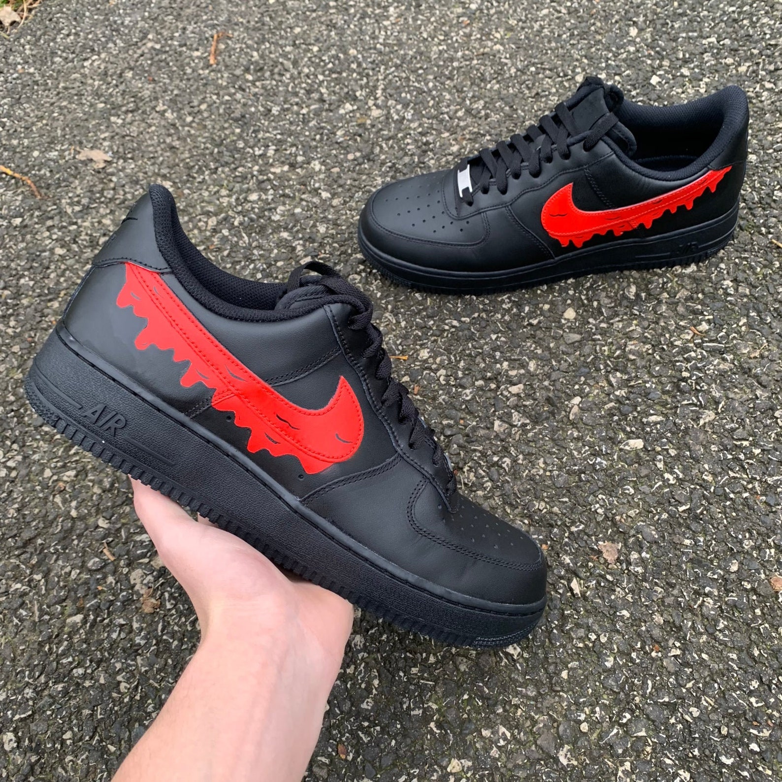 Design Your Own Nike Air Force 1 Custom Sneakers Personalized | Etsy