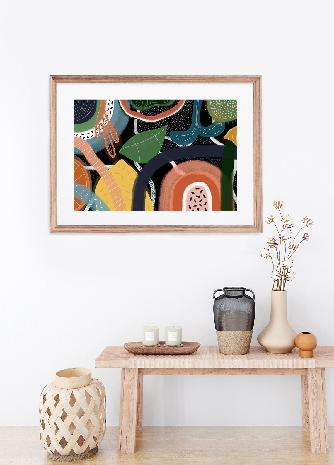 Original Wall Art Fruit bowl Digital Download Etsy