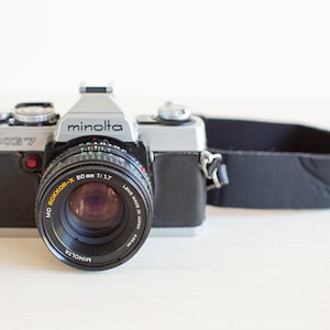Vintage Minolta XG7 Film Camera With Prime 50mm Rokkor-X Lens / Analog Camera / Manual Film Camera 1970s