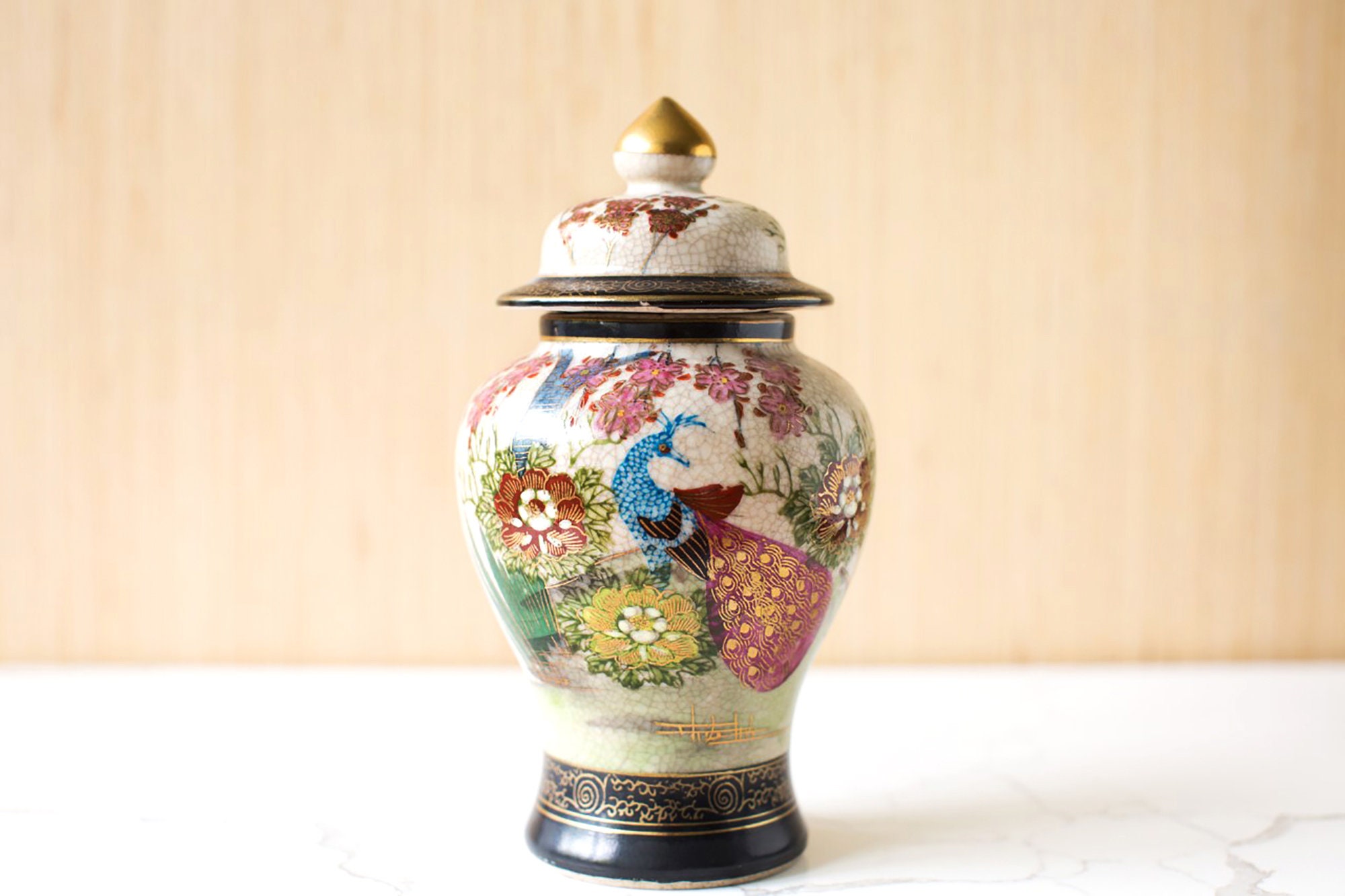 Fujita Kutani Vase - Etsy