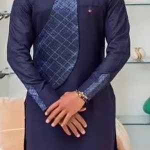 Men wedding out fit Africa out fit, luxury men’s clothing for African wedding African wedding suit. Senator out fit out fit , made with high