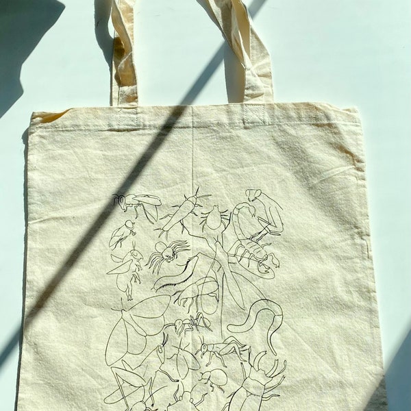 Buggy Bag | Tote Bag, Grocery Bag, Natural Canvas, Shopping Bag, Naturalist