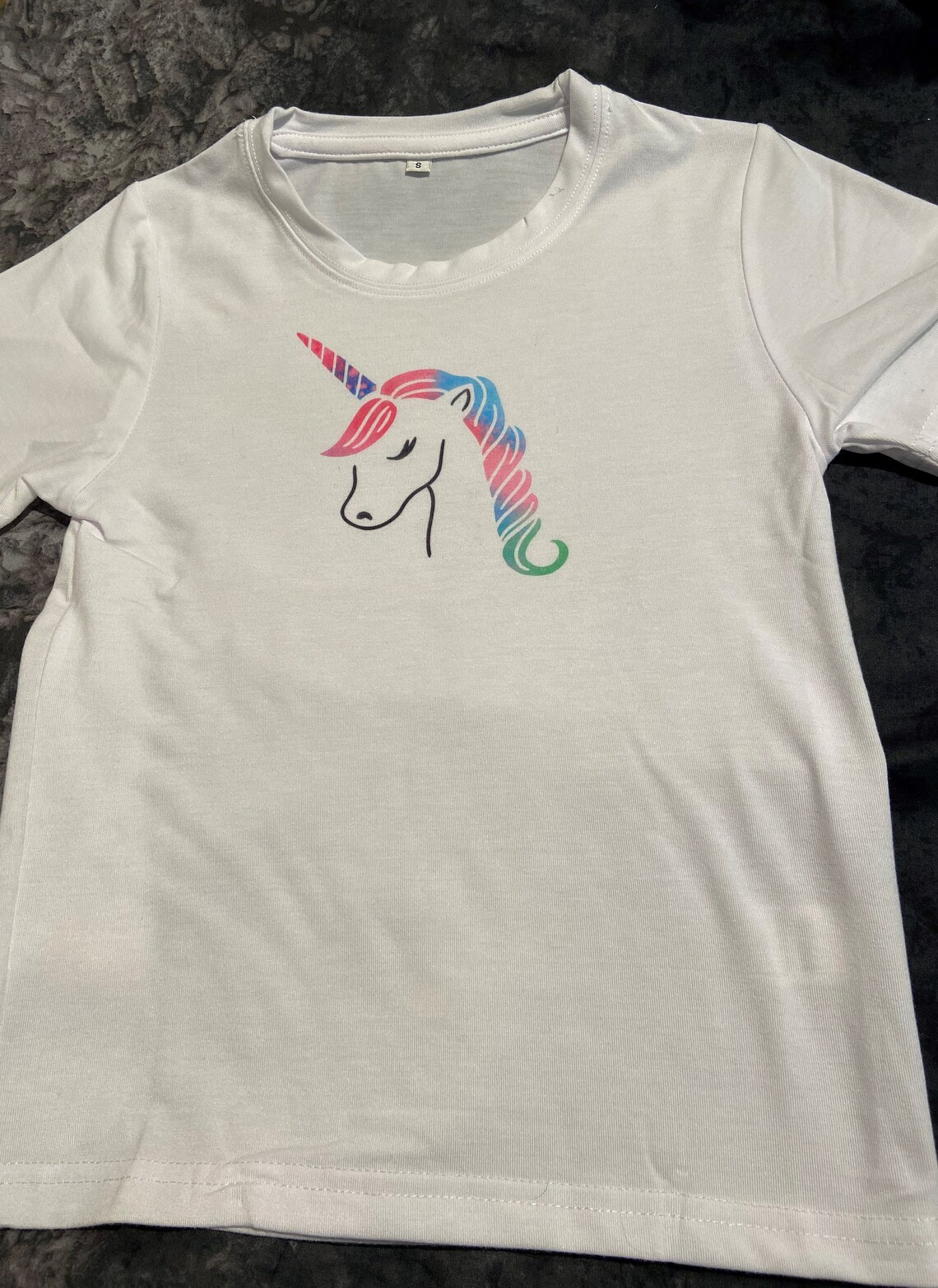 Children's T Shirts Unicorn Infusible Ink Cricut Birthday Christmas Etsy