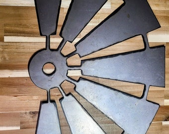 Windmill Wall Decoration Bare metal