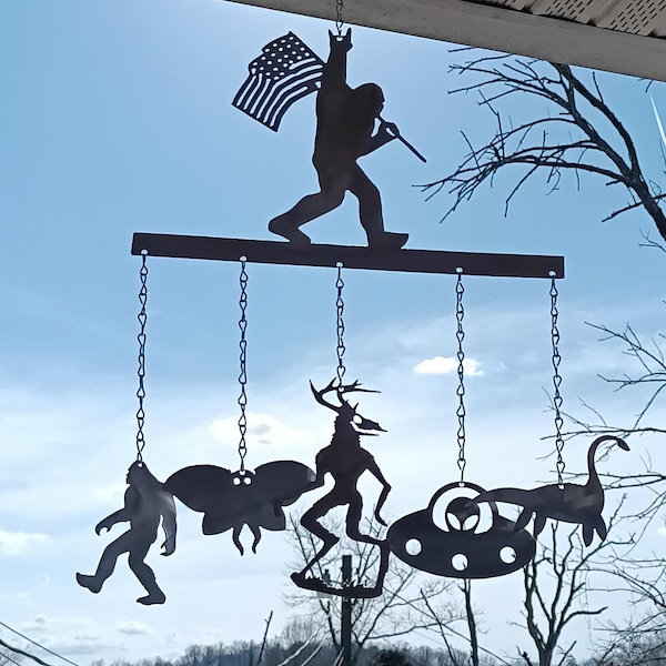 Sasquatch Wind Chime