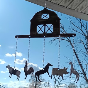 Barn Animals Wind Chime