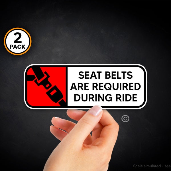 Seat Belt Uber Lyft Sign Etsy