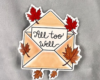 Red Vinyl Sticker, TS Sticker, Era