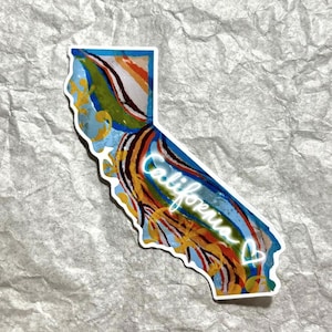 Sticker État de Californie, Californie, États-Unis
