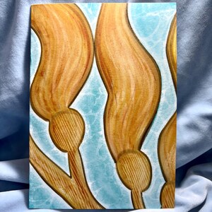 15 x 20 cm Kelp Grußkarte – Originaldesign mit Umschlag – Prototypdruck