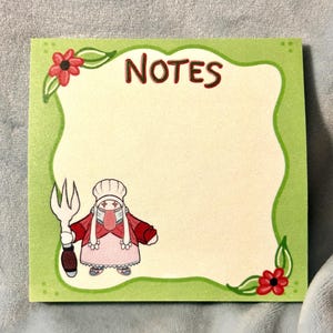 Final Fantasy IX Notepad, Quina RPG Gamer Stationery