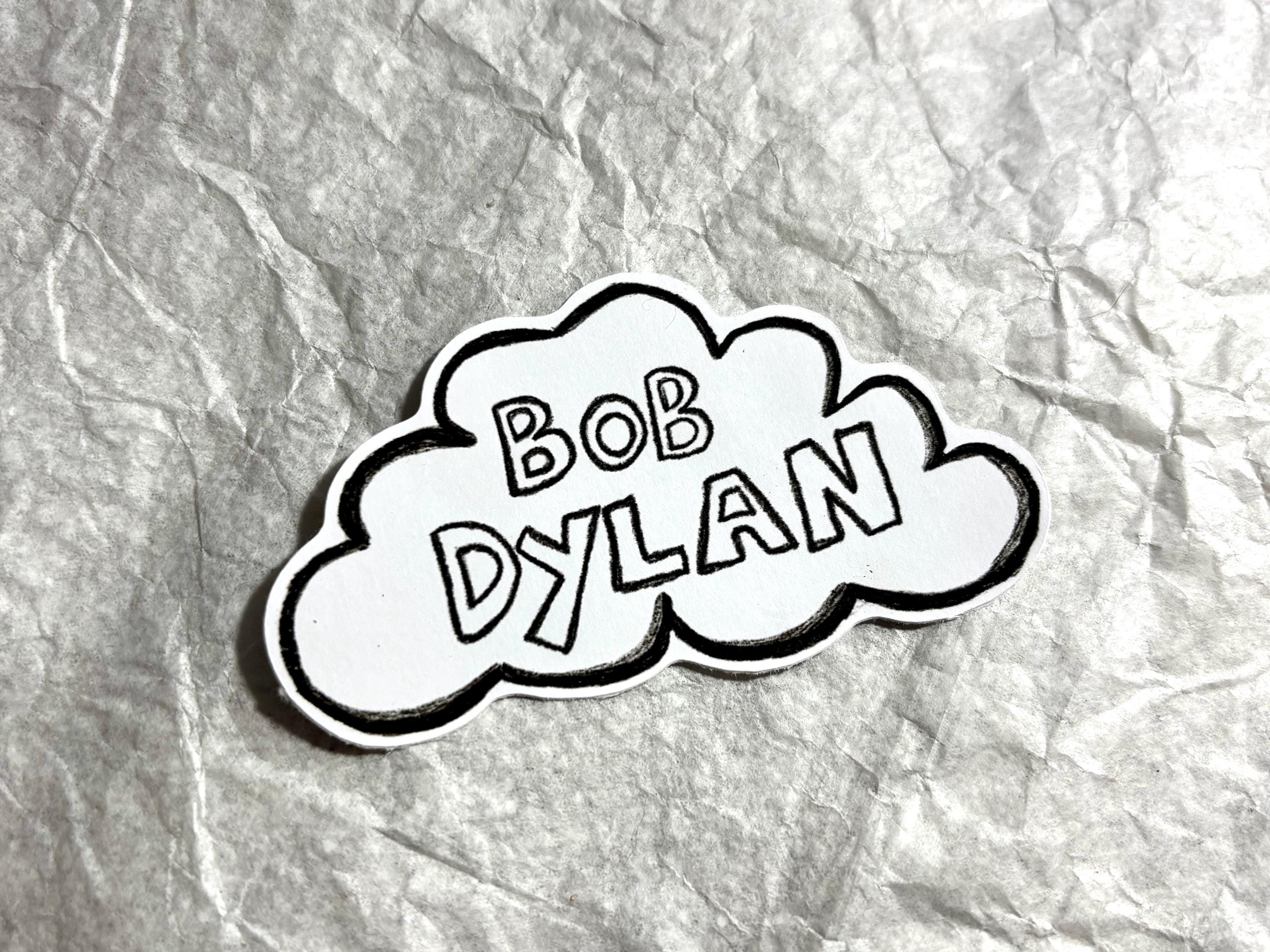 Bob dylan sticker - Etsy 日本