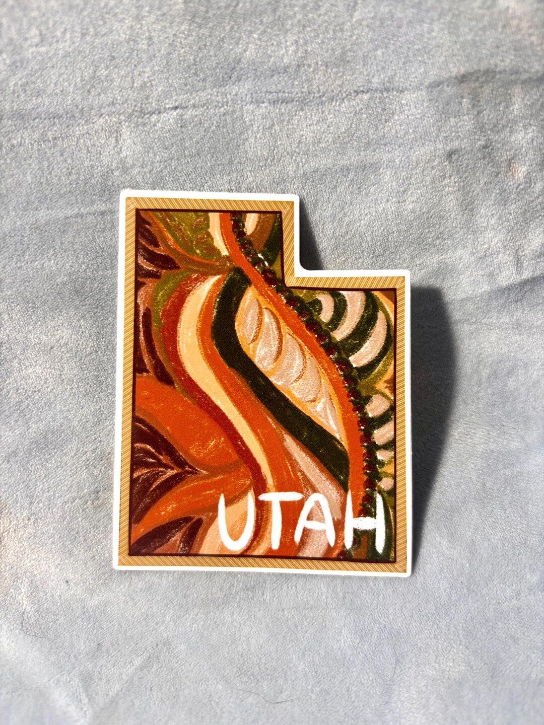 Uintah Sticker State of Utah Sticker, Utah, US States - Etsy