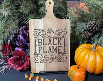 Hocus Pocus Vintage Sign Cutting Board, Sanderson Sisters, Witchy Halloween Kitchen Decor, Rustic Halloween Pumpkin Decorations, Funny Decor