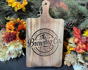 Captain Jack’s Hearsay Brewing Company Cutting Board, Amber Heard, Johnny Depp Trial Funny, Funny Cutting Boards, Dark Humor Home Decor