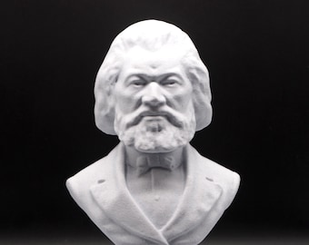 Frederick Douglass Bust - African American Art - Housewarming gift
