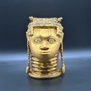 Replica of 16th Century Udo Nigerian Male Head Sculpture