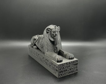 Sphinx of Amenemhat III 3D Printed - Ancient Egypt Statue Replica