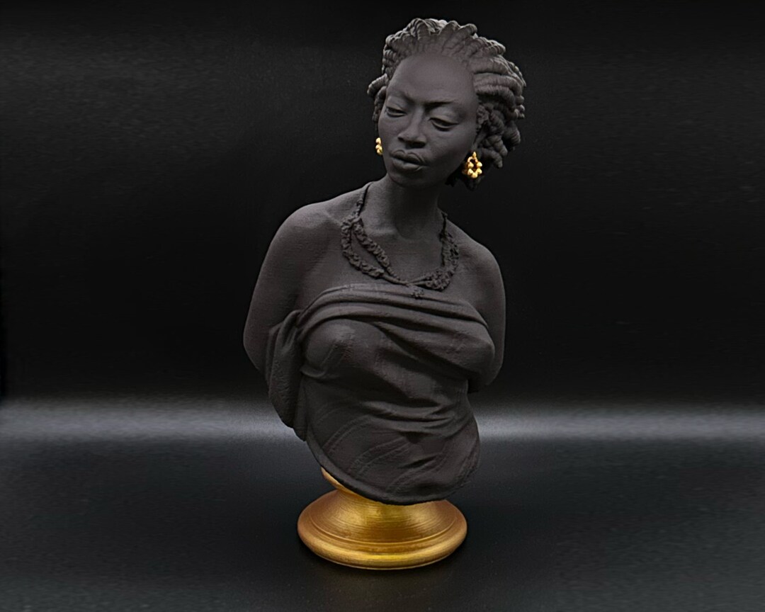 African Venus Hand Painted 3d Printed - Etsy