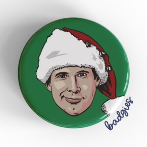 Clark Griswold badgie, National Lampoon&#39;s Christmas Vacation badge reel cover, funny nurse gift, SLP, OT, PT, scrub tech, L&D nurse, urology