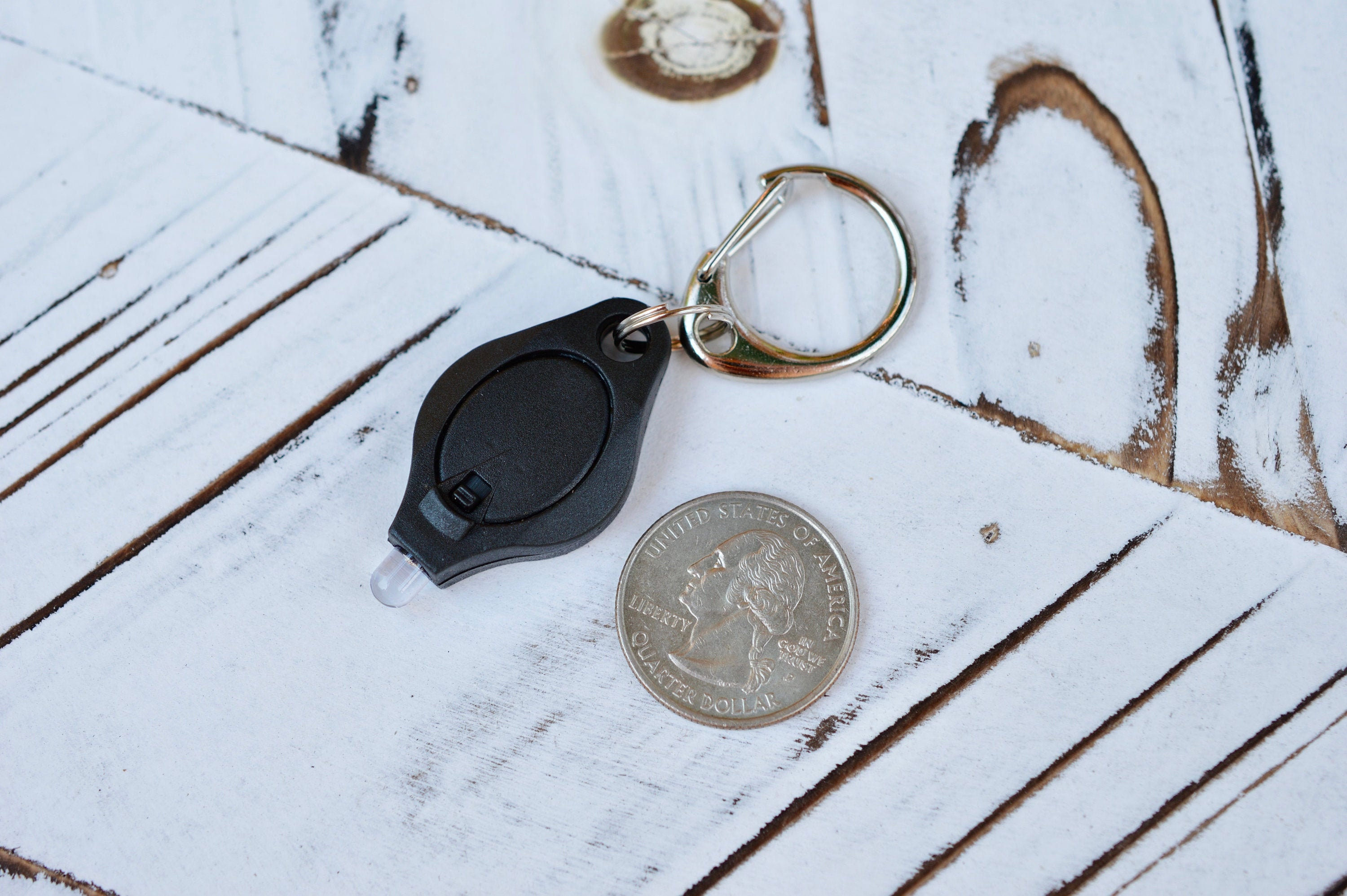 Mini LED Keychain Flashlight for Badge Reel, Nursing Gift, Nurse's