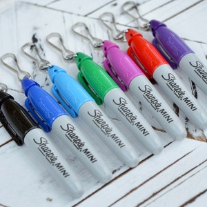 Sharpie Mini With Clip for Badge Reel, Nursing Gift, Nurse's Week