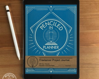 Digital: Freelance Designer Project Journal - Digital Download - GoodNotes and Notability - Project Manager - Graphic Design