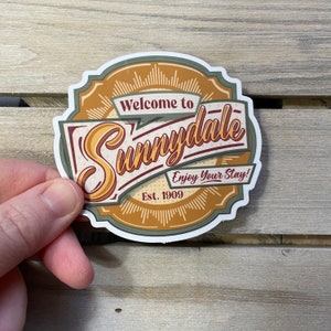 Welcome to Sunnydale - Buffy the Vampire Slayer - Vinyl Sticker - 3&quot; Sticker - Tara_Artsopple
