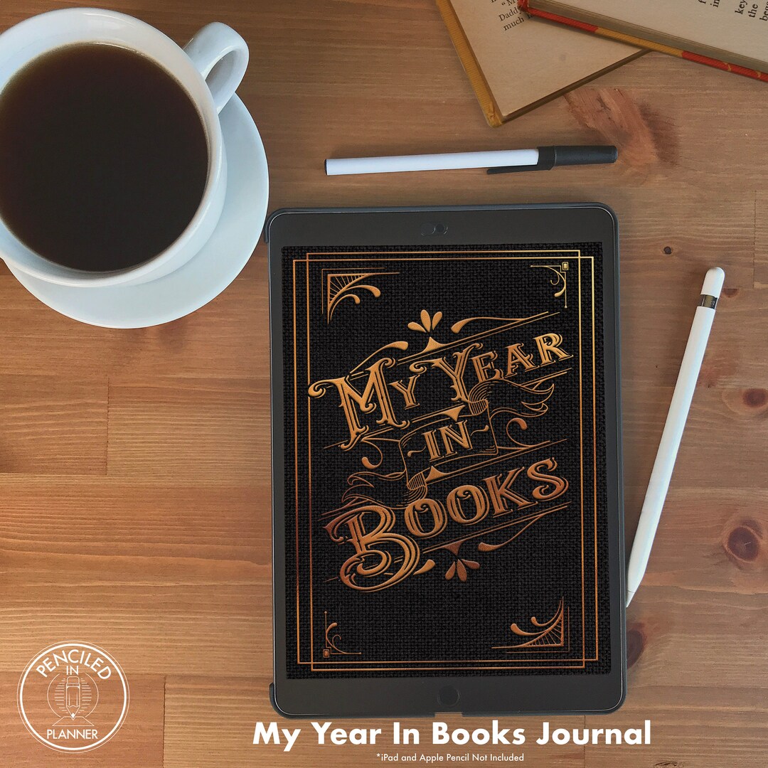 My Year in Books Digital Journal Reading Journal Goodnotes