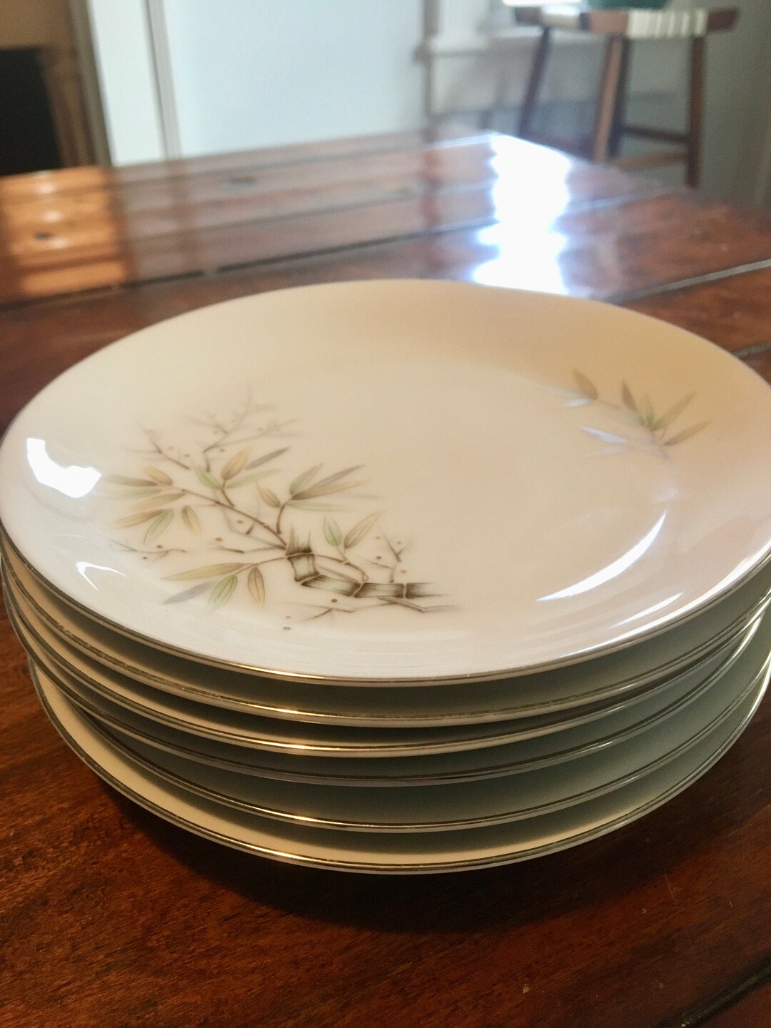 Vintage Arlen Fine China Plates small in Ceylon Pattern Etsy