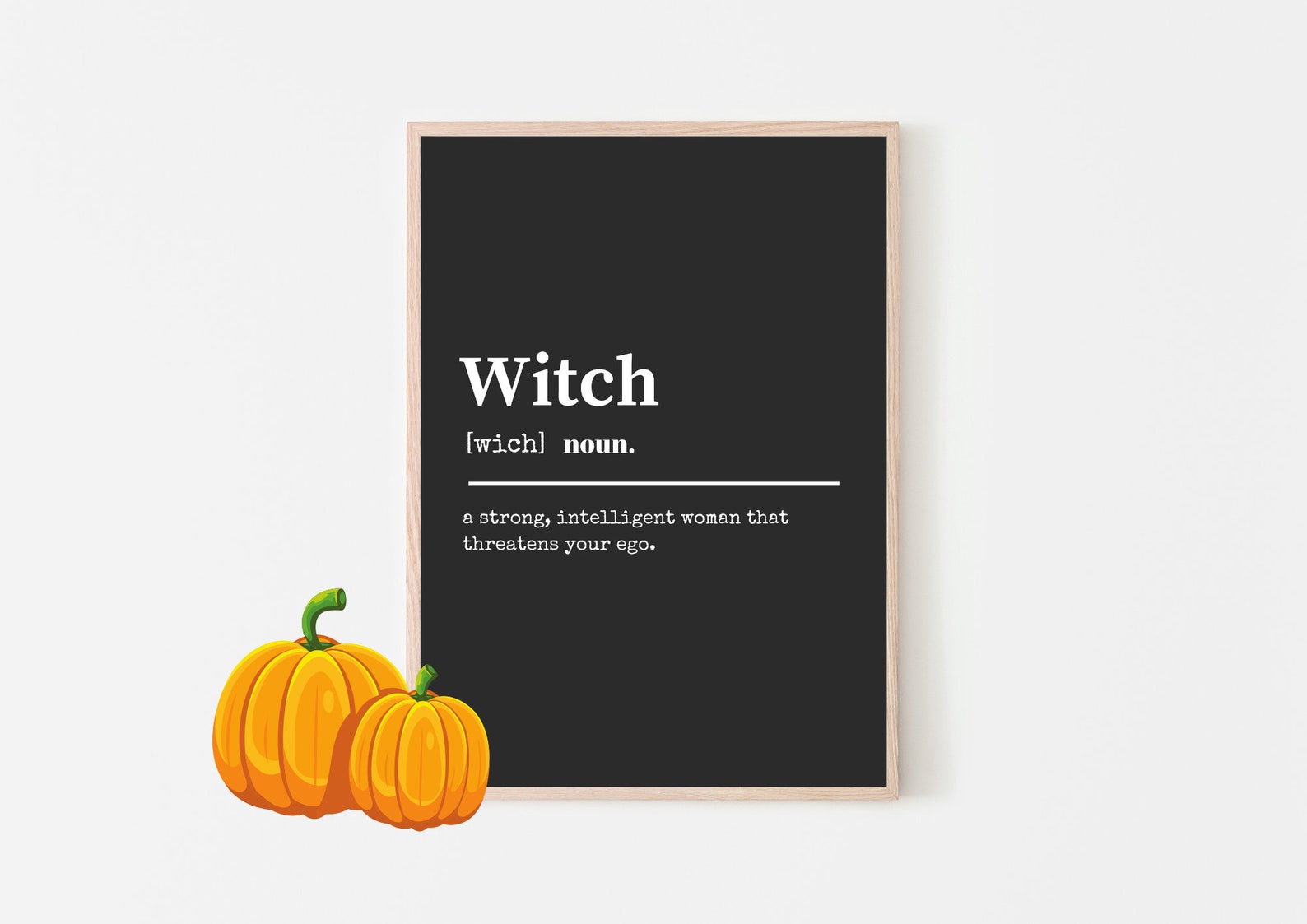 Witch Definition Print Witch Dictionary Poster Feminist Etsy UK