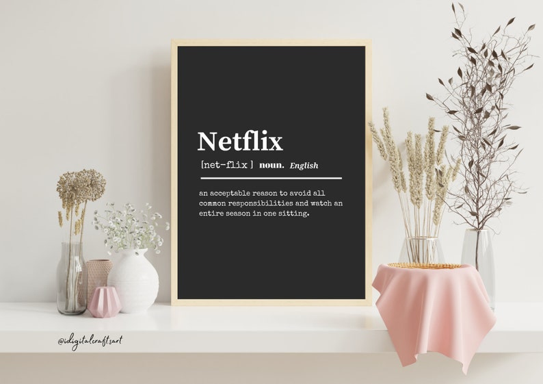 Netflix Definition Print Printable Netflix Poster Netflix Etsy Schweiz netflix-definition-print-printable-netflix-poster-netflix-etsy-schweiz