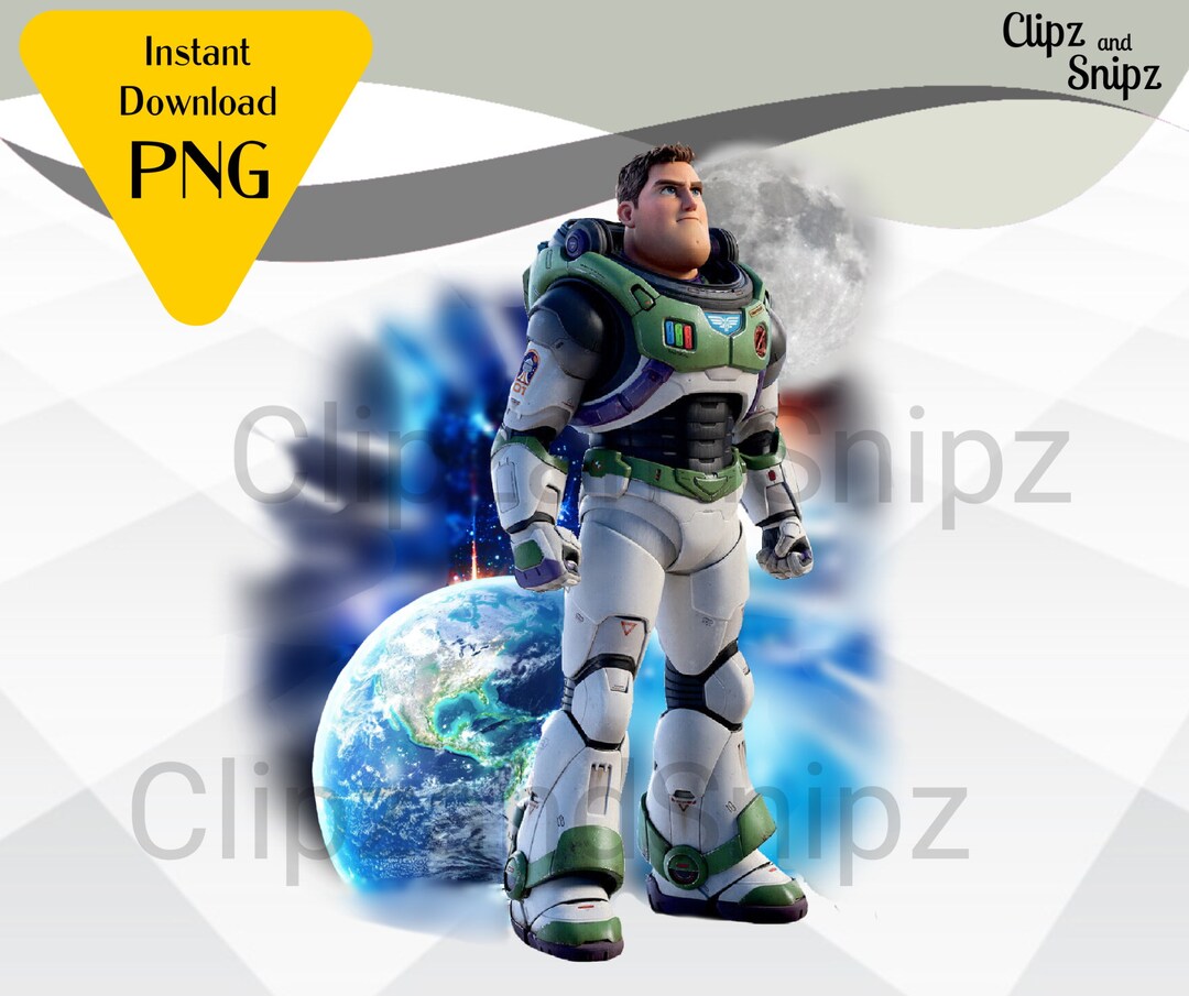 Lightyear PNG Clipart, Buzz Lightyear Instant Digital Download ...