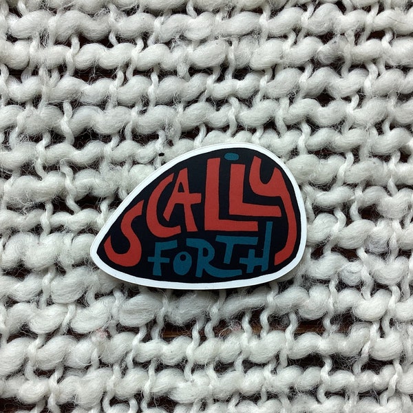 Scally Forth Vinyl Sticker