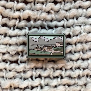Rohan Framed Enamel Pin