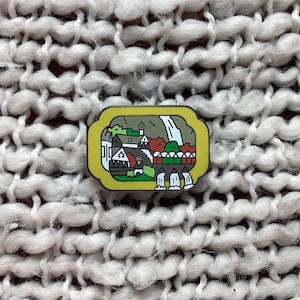 Rivendell Framed Enamel Pin