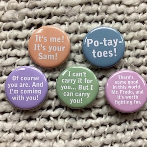 Sam Gamgee Buttons