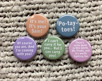 Sam Gamgee Buttons