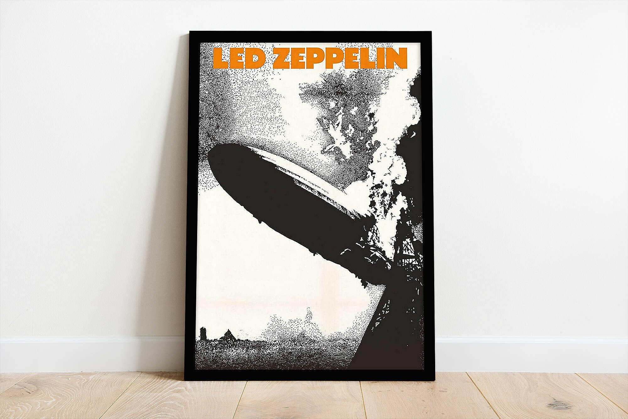 Álbum debut de Led Zeppelin / Póster de Led Zeppelin Etsy