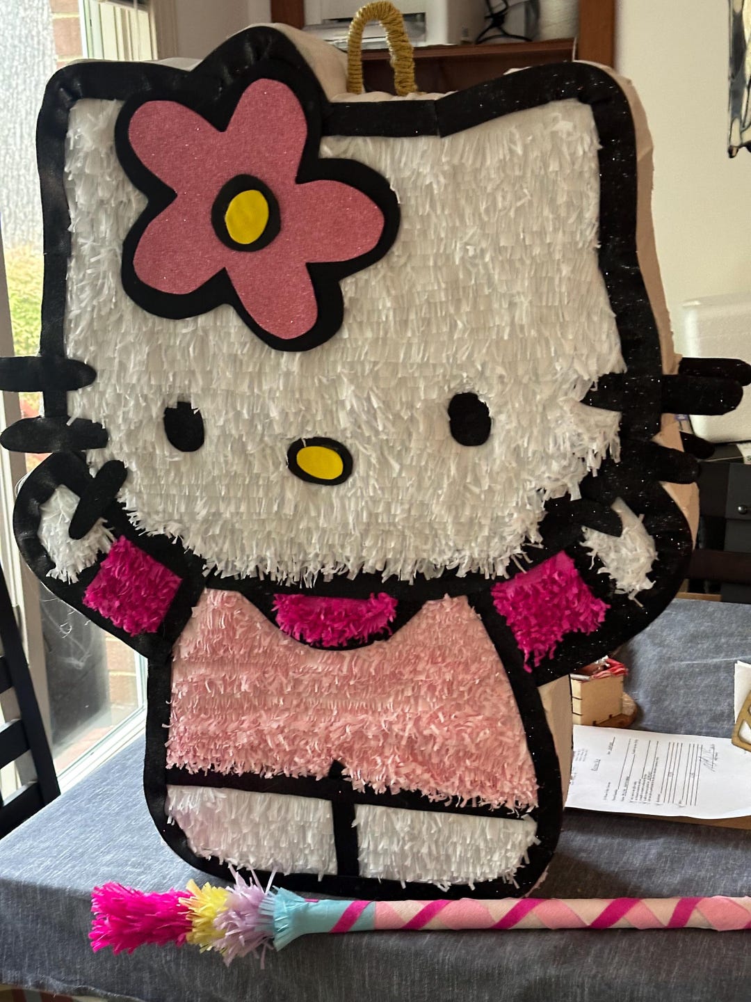 Wildcat Pinata Kitty Cat Birthday Piñata, White, 17 Inch - Etsy